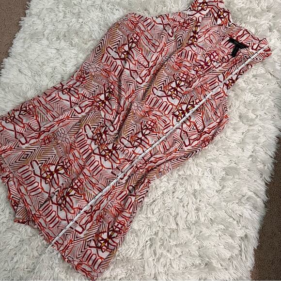 BCBGMAXAZRIA Multicolored Patterned Romper Size S - Picture 11 of 11